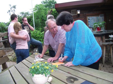 2012. Németország, Naumburg, Andreas és Vera egyeztet